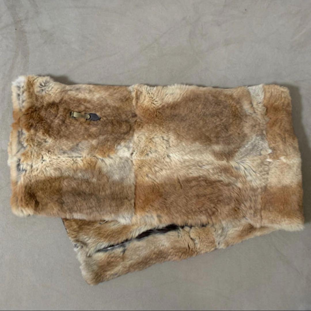 muller yoshiokubo ラビットファーマフラー