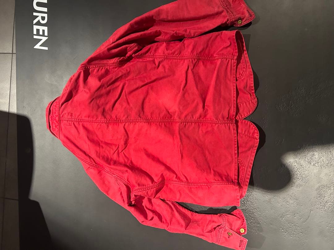 v*g様 BONCOURA カバーオール　赤　42 v*g様 BONCOURA カバーオール 赤 42 - メルカリ