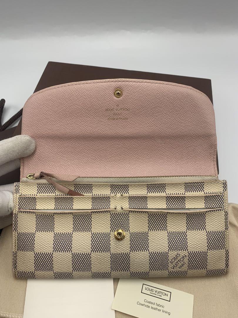 美品✨️ルイヴィトン　ダミエ　アズール　ポルトフォイユ　エミリー　長財布　財布 ルイヴィトン 長財布 ポルトフォイユ エミリー ダミエ アズール