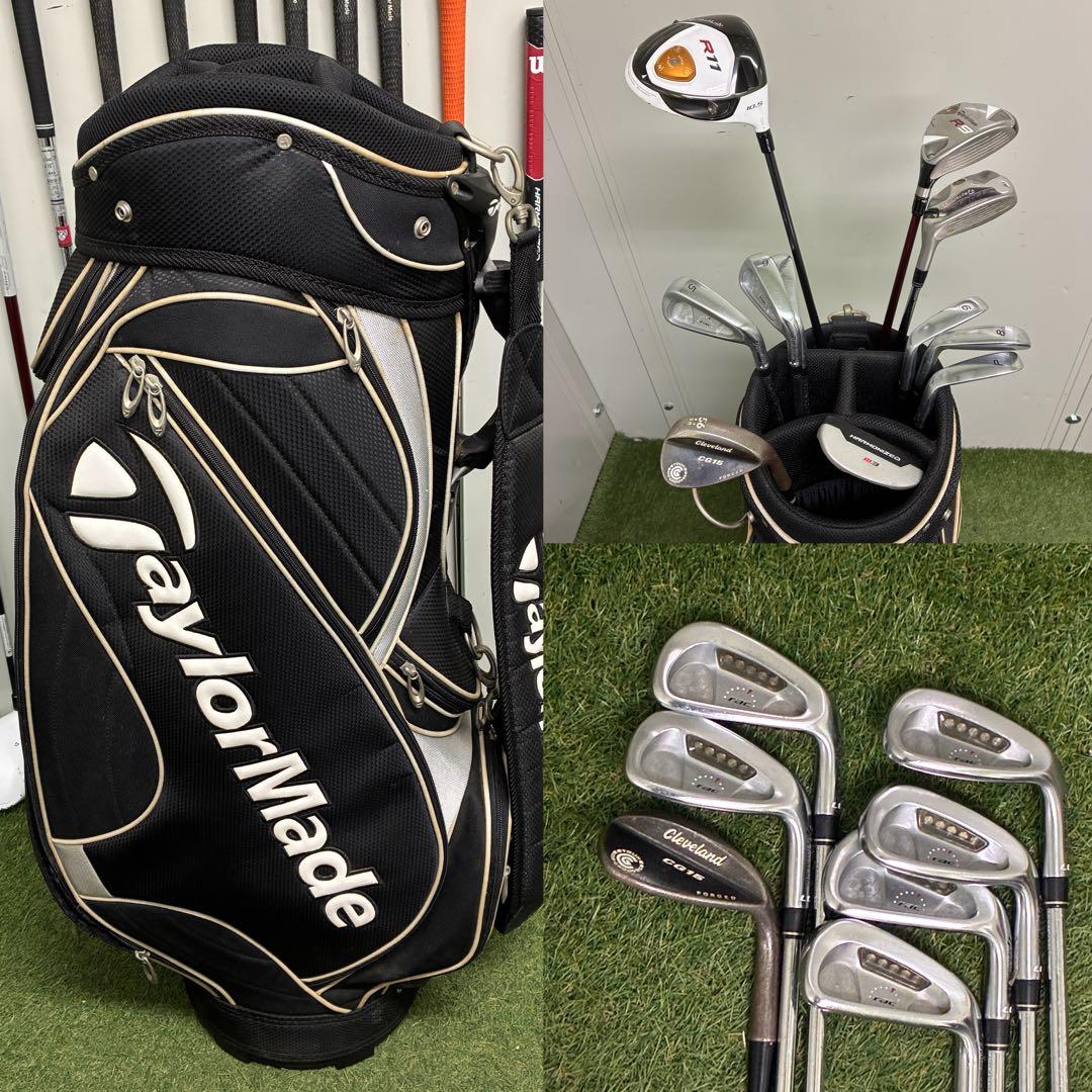メンズゴルフクラブセット TaylorMade Cleveland 用