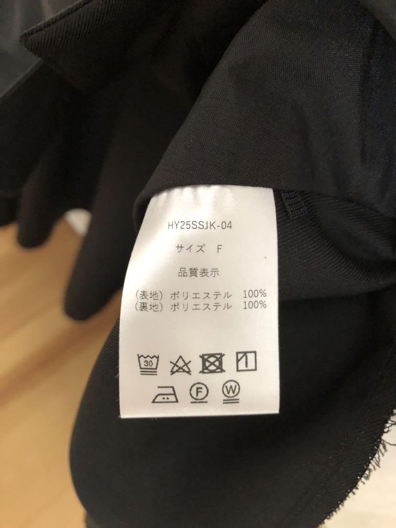 【新品未使用】Hyeon ヘヨン blossom gilet ジレ ブラック