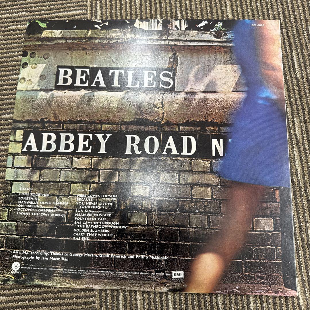 UK版The Beatles Abbey Road 12インチレコード Amazon.co.jp: ABBEY ROAD アビイ・ロード [12