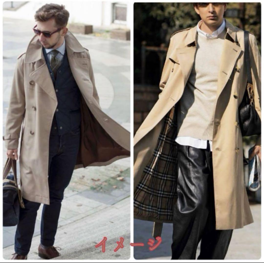 ヴィンテージBurberrysメンズトレンチコート