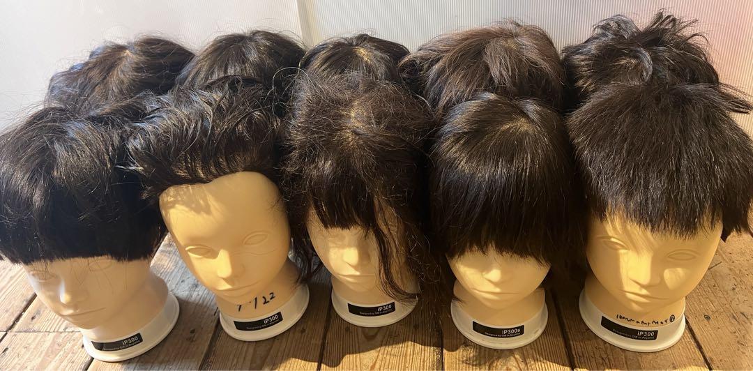 ウィッグ 10個 おまとめ 美容師用 趣味 練習用
