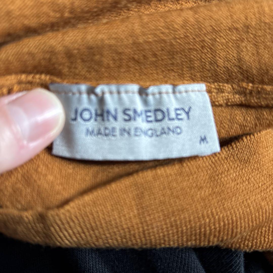 John Smedley タートルネック　マスタードカラー