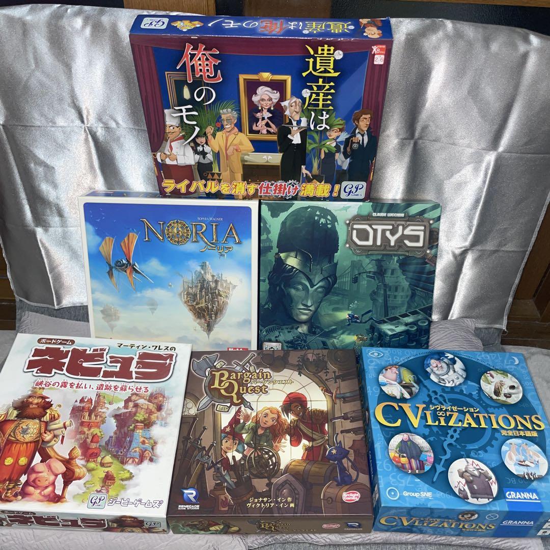 ボードゲームまとめ売り ボードゲームセット 6点セットまとめ売り - メルカリ
