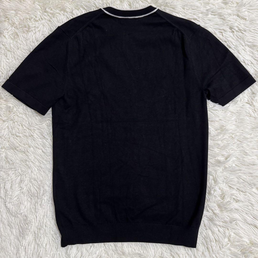 【美品】Theory セオリー ブラック クルーネックニット Mサイズ