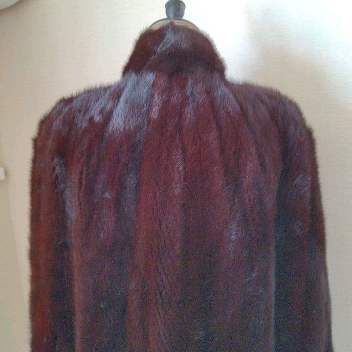 サガミンク ダークブラウン ハーフコート 9号 金ラベル