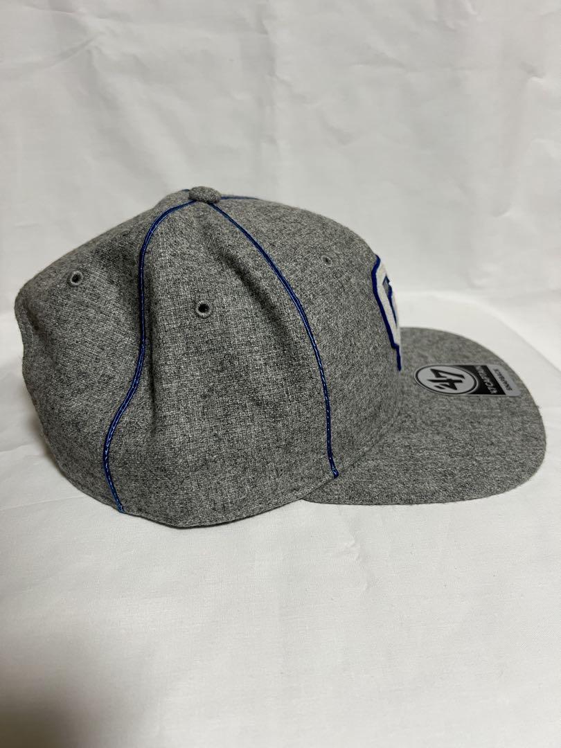 中日ドラゴンズ 47 CAPTAIN SNAPBACK グレー