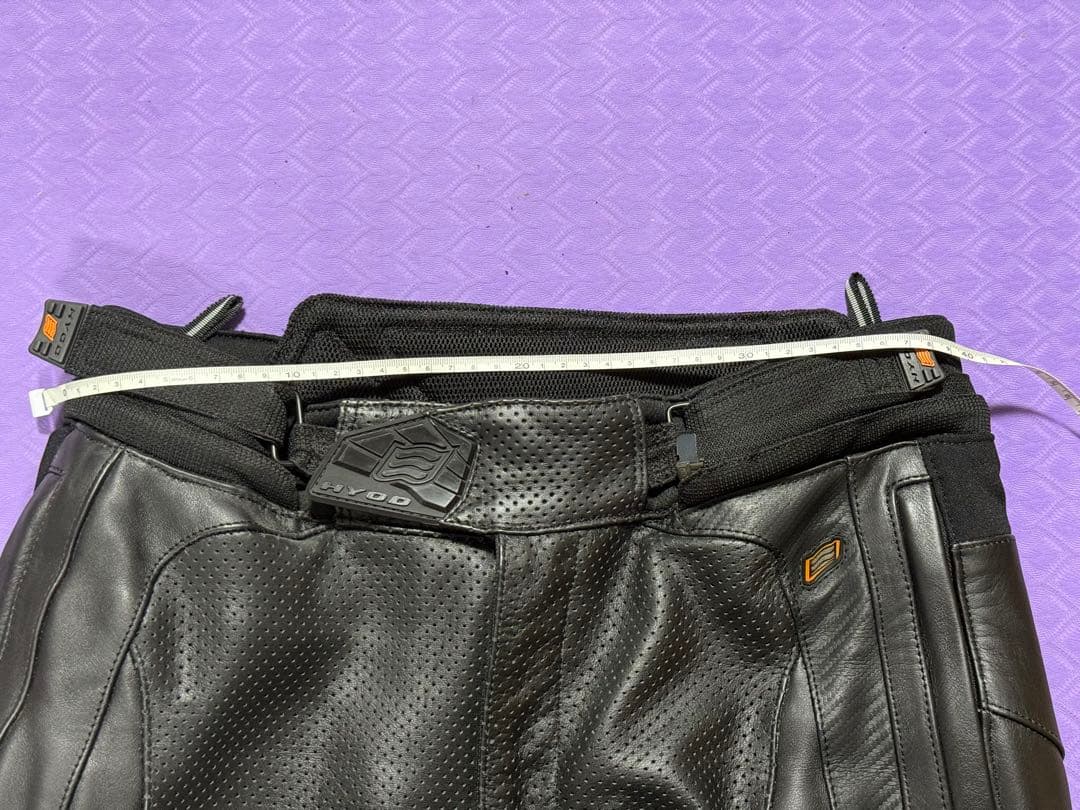 HYOD レザーパンツ パンチング MWサイズ