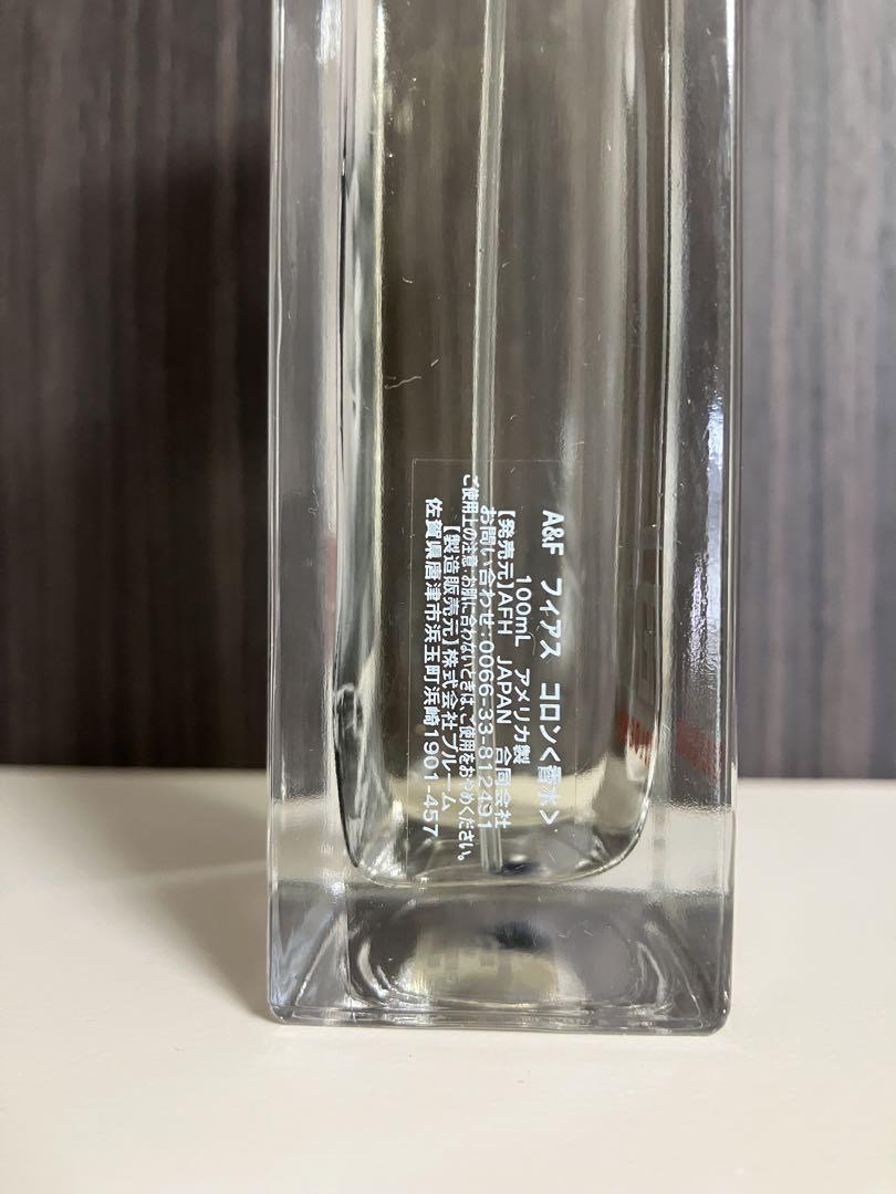 新品未使用品 アバクロ 香水 フィアース 100ml 正規品