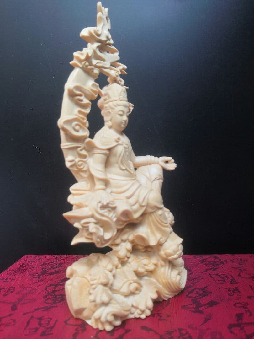 仏教美術 仏像 水月観音 小仏像 銅製 銅器 仏教美術 仏像 水月観音 小仏像 銅製 銅器 水月観音半跏思惟