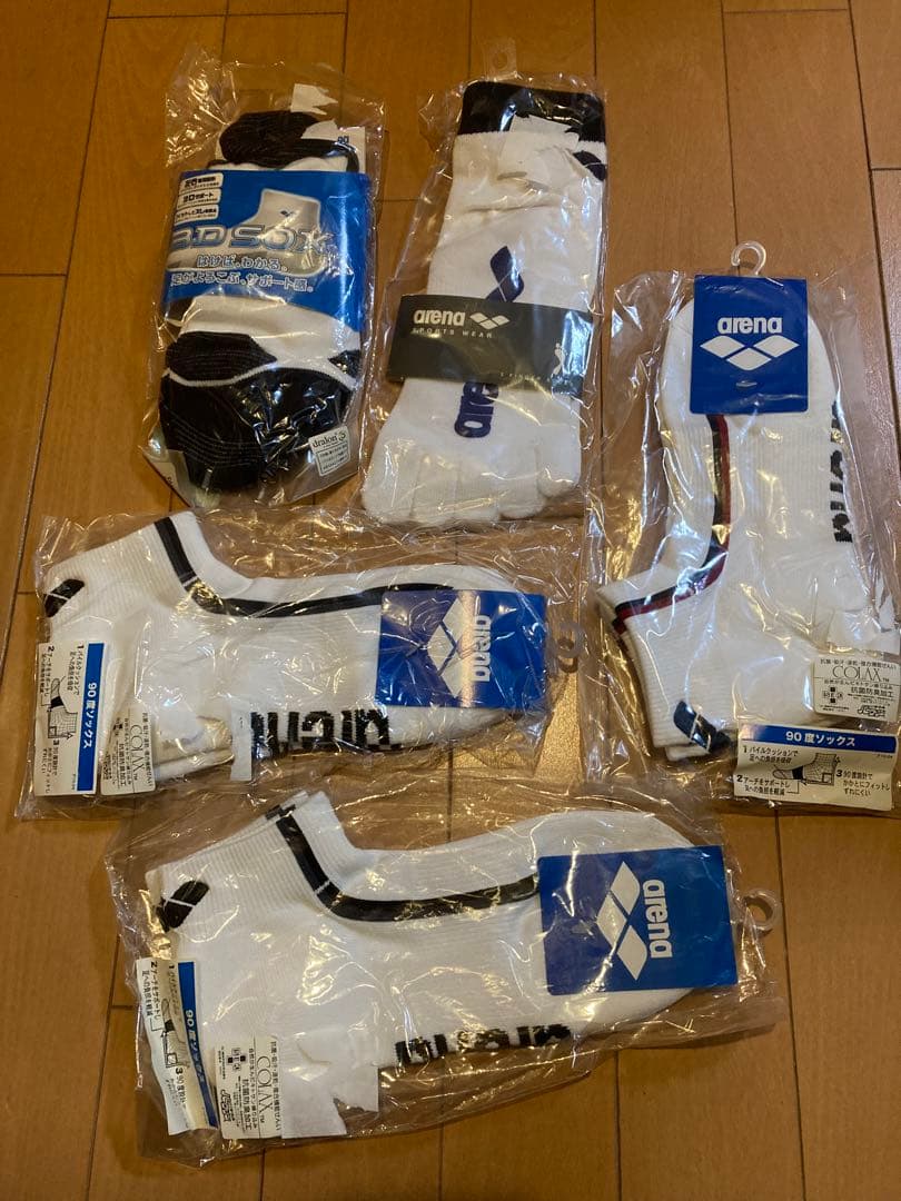 【絶版】アリーナ　arena 靴下　ソックス　25〜27 Lサイズ　新品未使用品