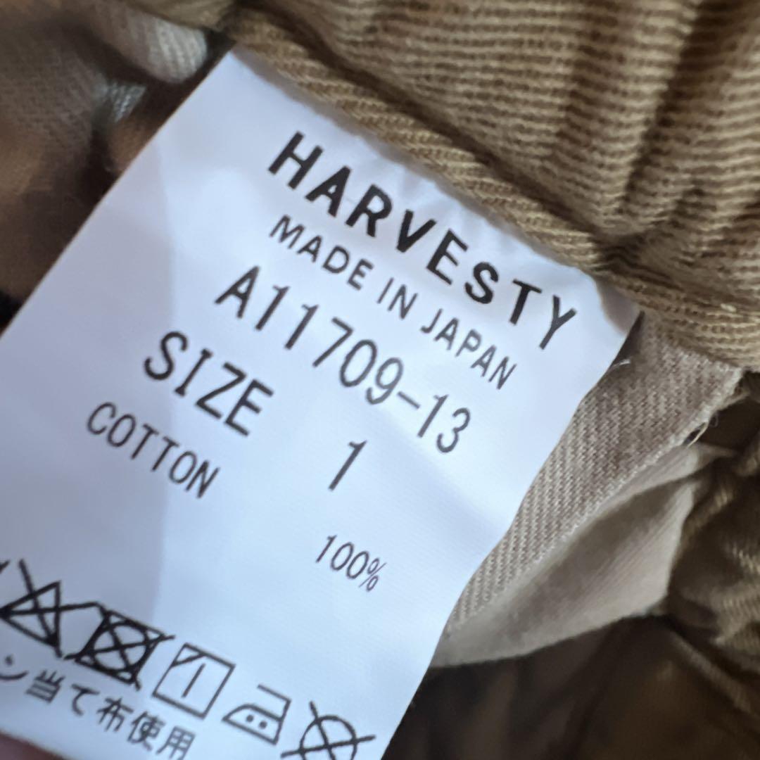 HARVESTY コットンチノパン サイズ1