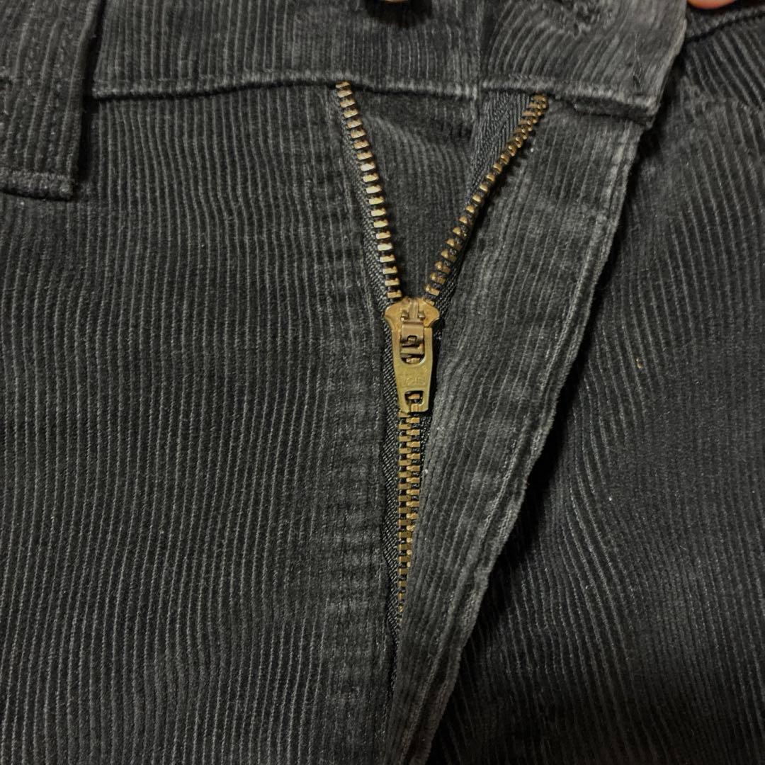 80s リーバイス 519 ブラック コーデュロイ パンツ USA ビンテージ 80s リーバイス 519 ブラック コーデュロイ パンツ USA ビンテージ