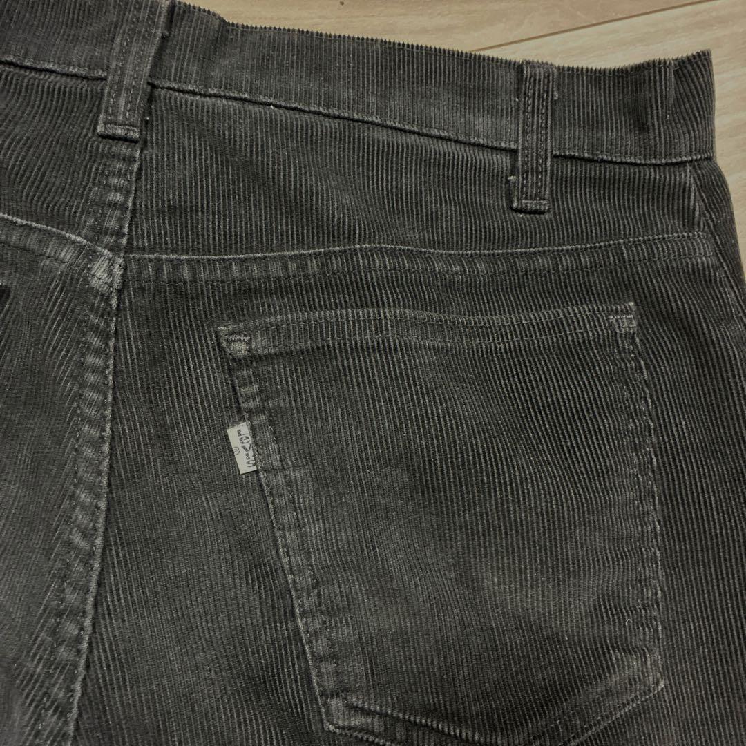 80s リーバイス 519 ブラック コーデュロイ パンツ USA ビンテージ 80s リーバイス 519 ブラック コーデュロイ パンツ USA ビンテージ