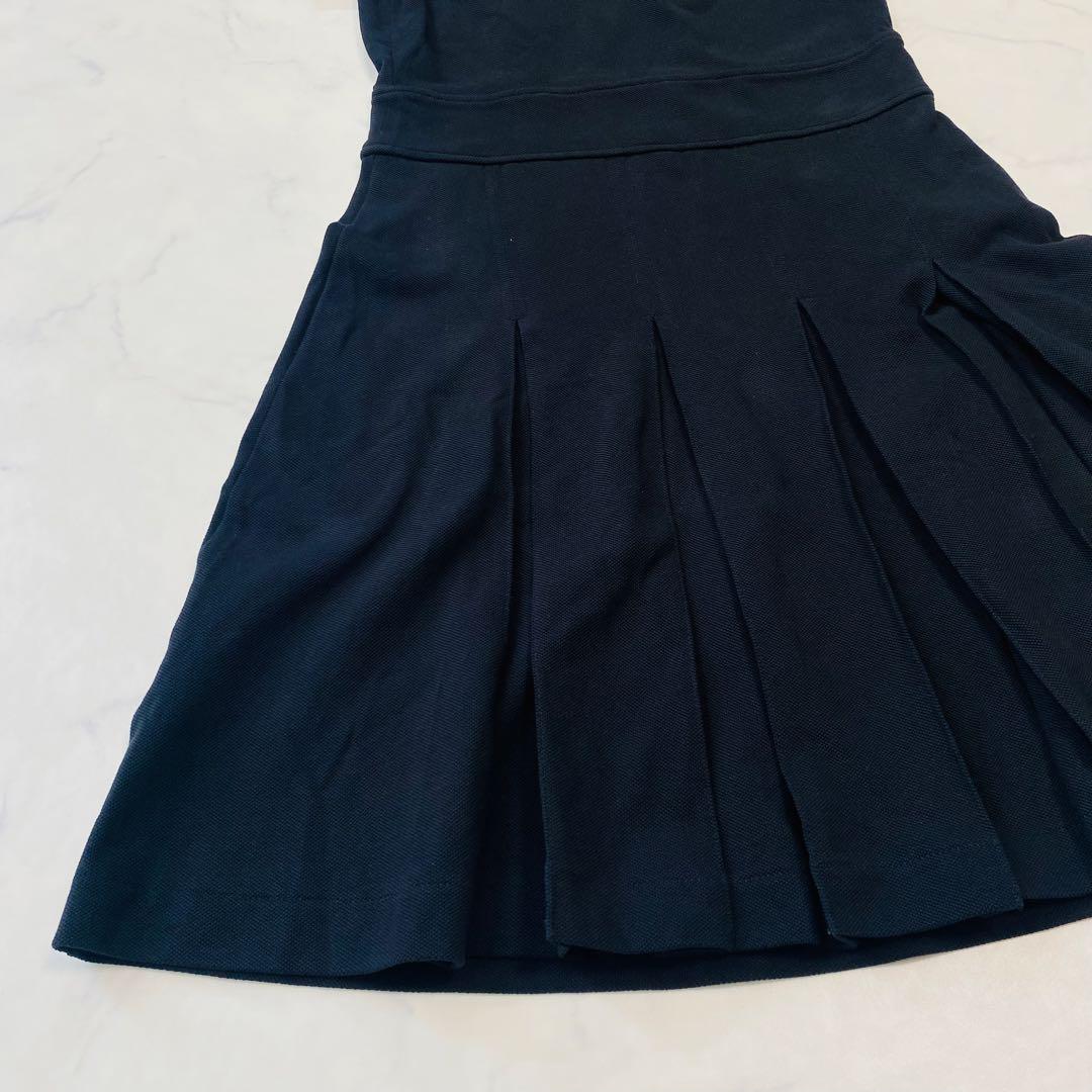 FRED PERRY フレッドペリー　ポロシャツワンピース　プリーツ　XS