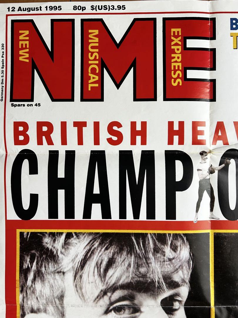 デッドストック 90年代 カートコバーン ブラー オアシス 両面ポスター NME デッドストック 90年代 カートコバーン オアシス ブラー両面