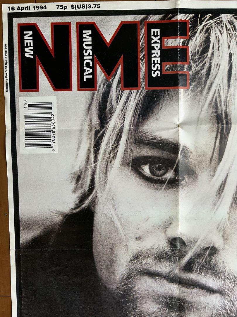 デッドストック 90年代 カートコバーン ブラー オアシス 両面ポスター NME デッドストック 90年代 カートコバーン オアシス ブラー両面