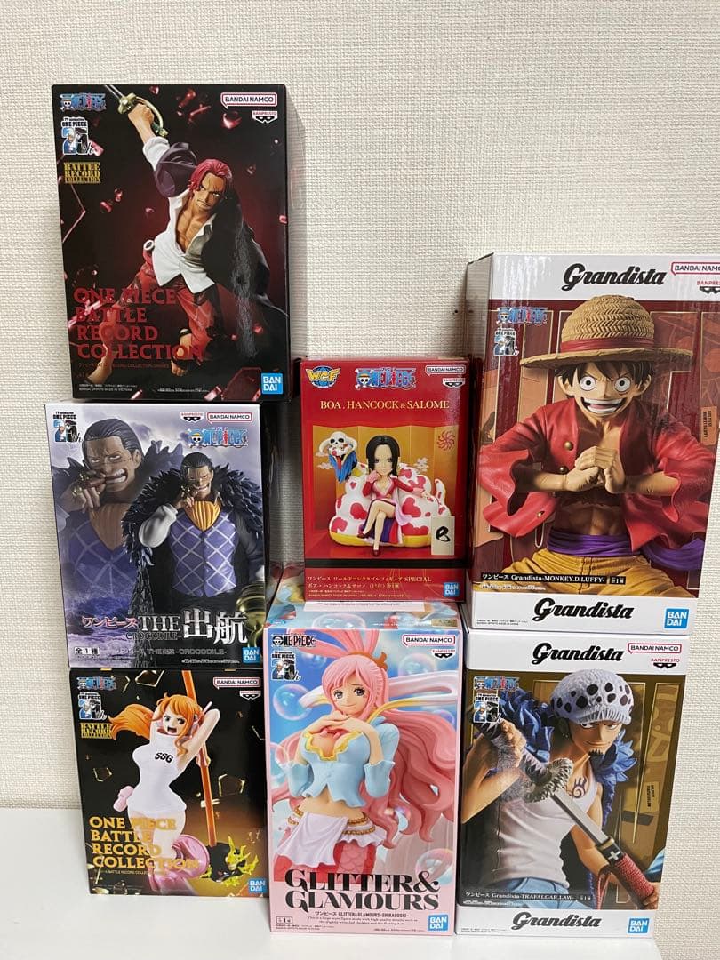 ワンピースプライズ品7個セット新品未開封
