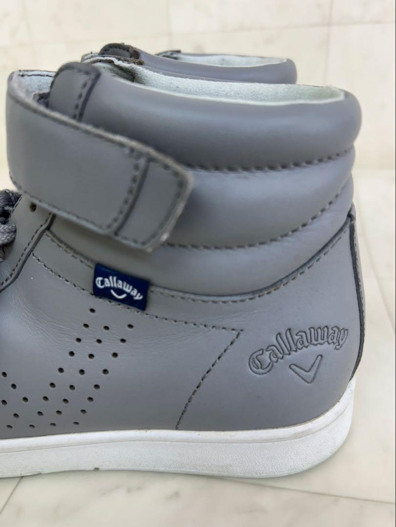 Callaway グレー ハイカットシューズ　23cm