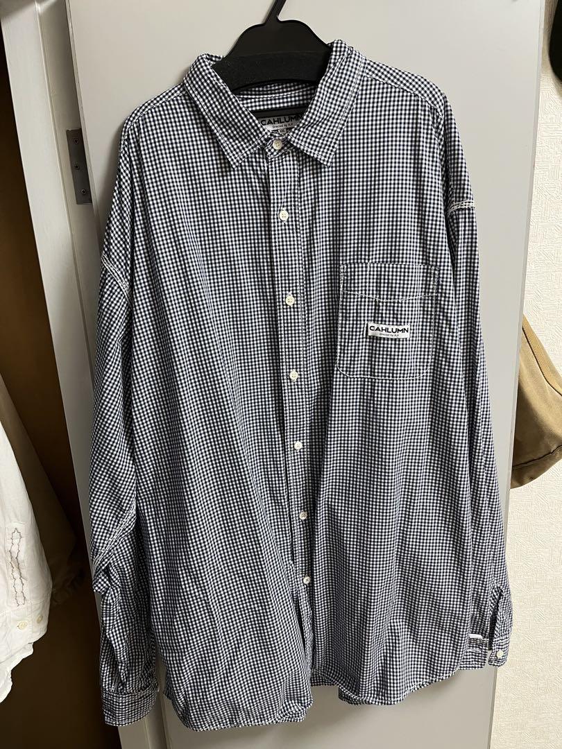 トップス Magazine Pocket Chain Stitch Shirt XXL
