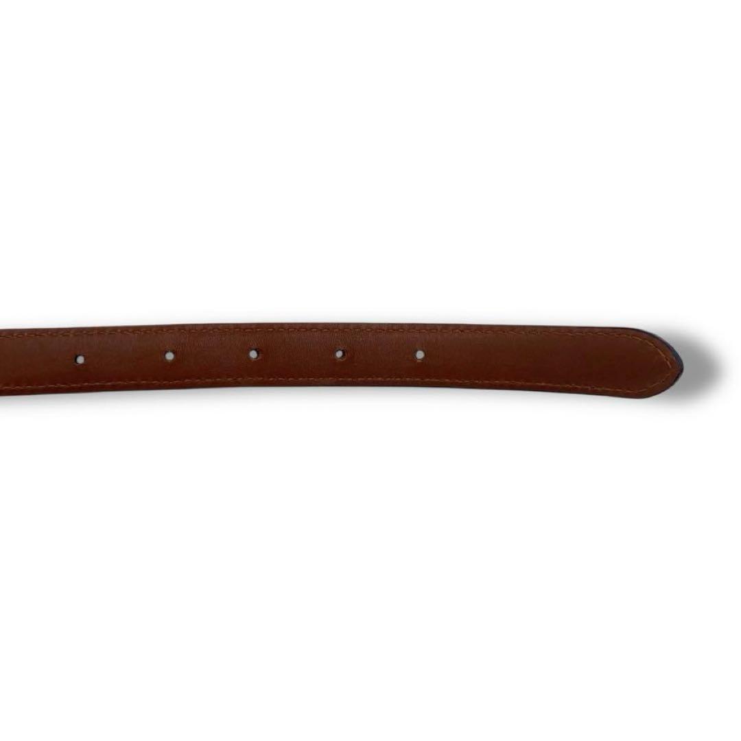 美品 COACH コーチ ナロー ベルト 小物 ビンテージ バックル ネイビー 美品 COACH コーチ ナロー ベルト 小物 ビンテージ バックル