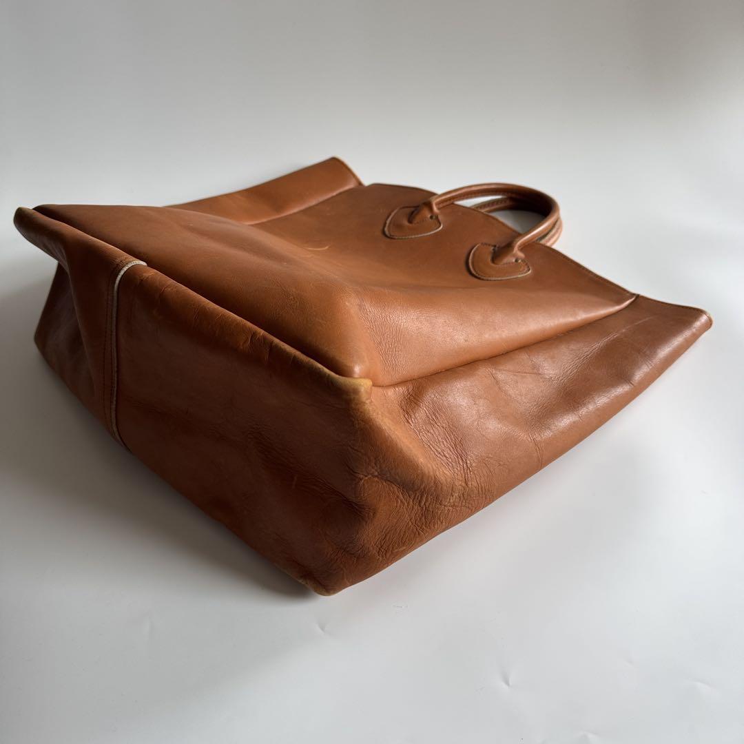 70s タグなし レザー トートバッグ / L.L.Bean トートバッグ