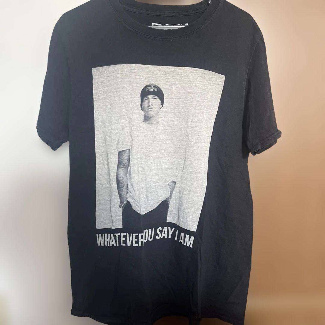 EMINEM プリント ブラック Tシャツ 新品 EMINEM 