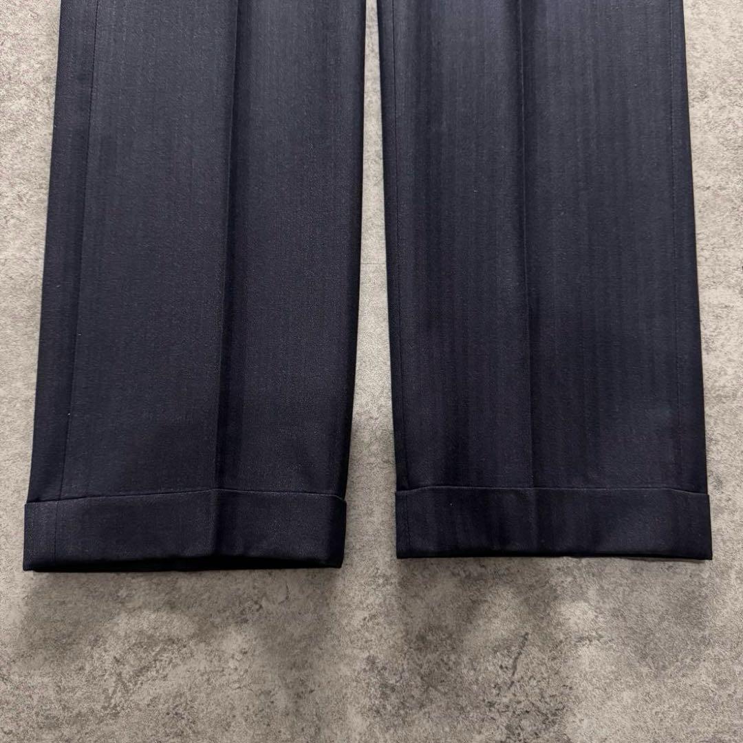 【豪華フルセット】ビサルノ　セットアップ　イタリア製レダ　YSL ネクタイ　ピン