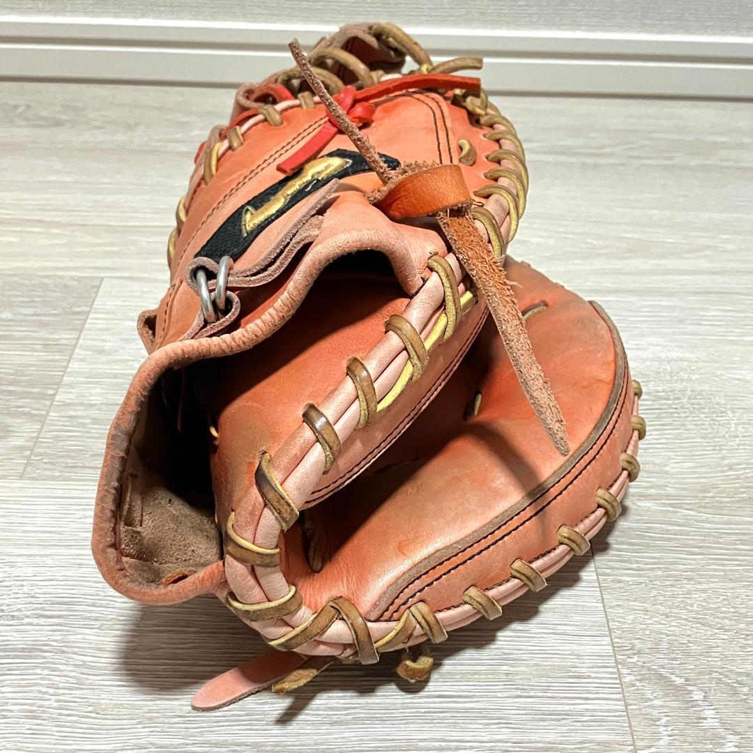 Zeems ジームス キャッチャーミット 軟式用 捕手用グローブ 野球 試合用 Zeems ジームス 野球 軟式グラブ グローブ 三方親 外野手用(中