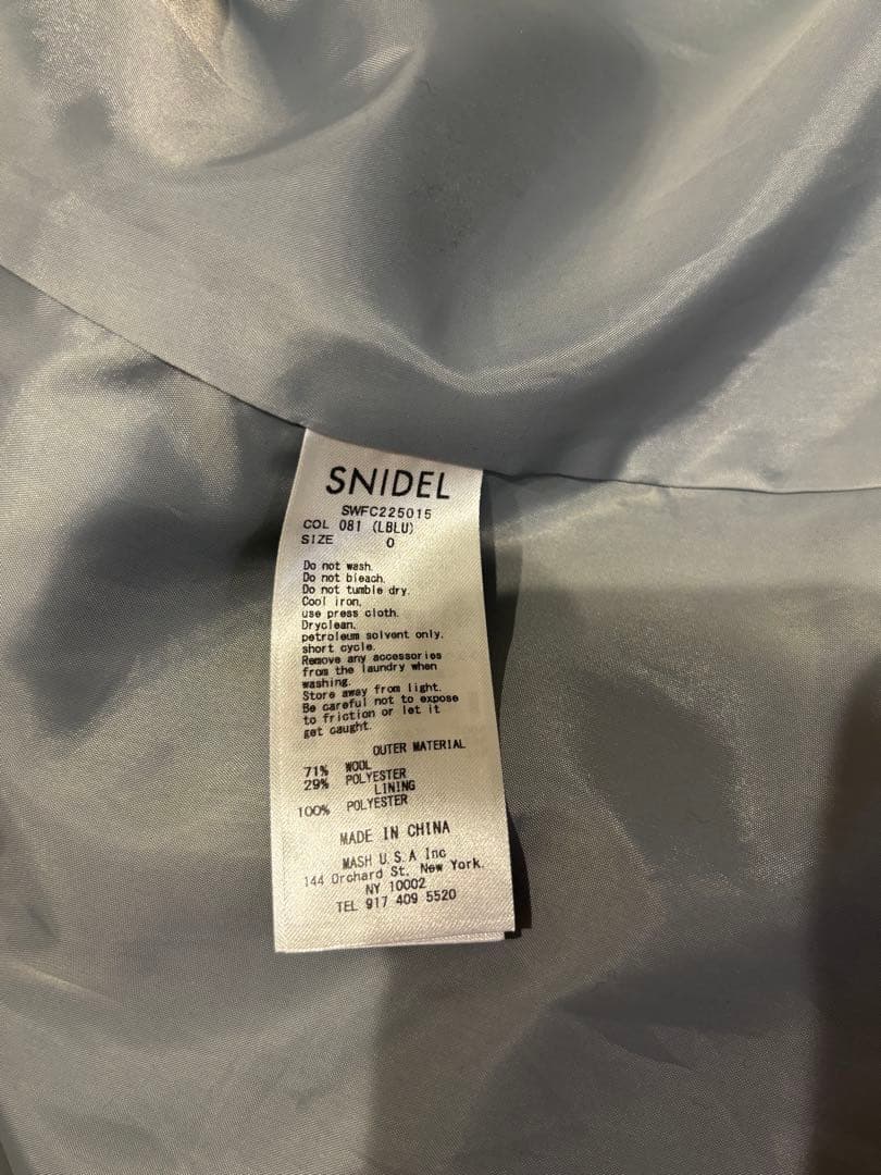 snidel コート snidel コート