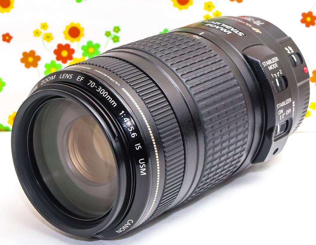 Canon EF 70-300mm IS USM☆超望遠レンズ☆大人気望遠レンズ