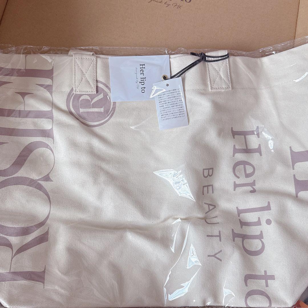バッグ ROSIER x Her lip to BEAUTY Big Tote ROSIER x Her lip to BEAUTY Big Tote