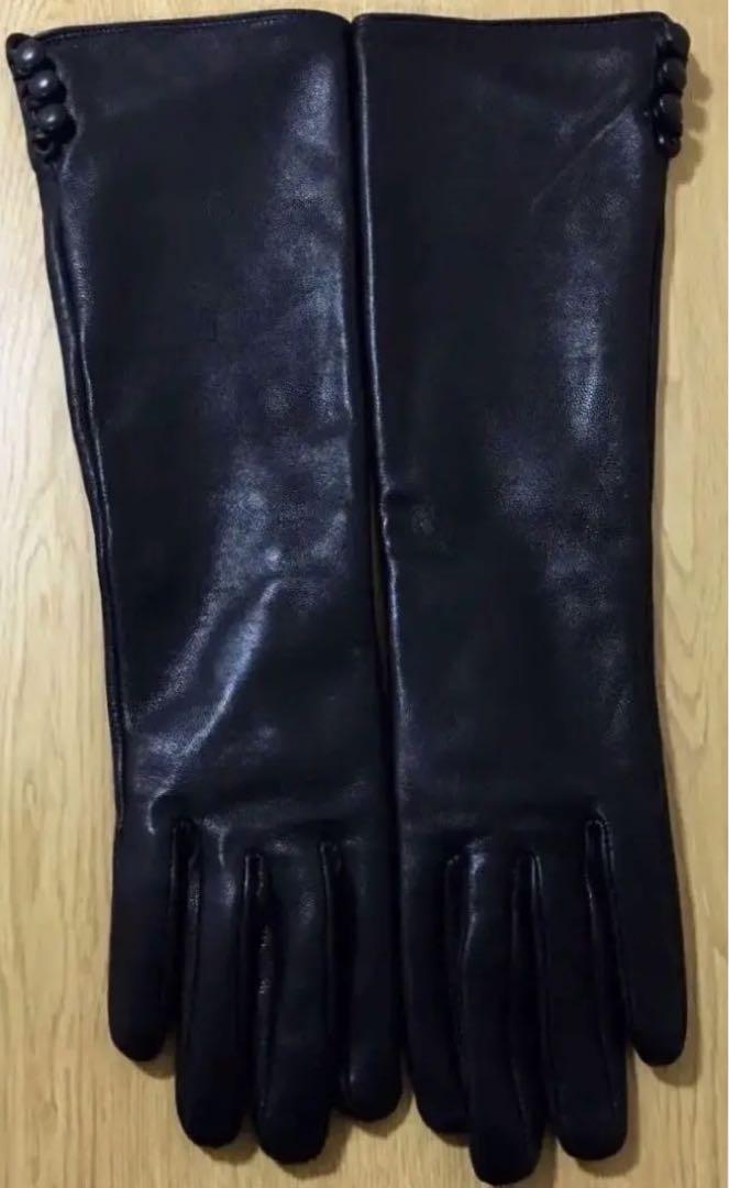 【未使用 • ヤギ革ロンググローブ】