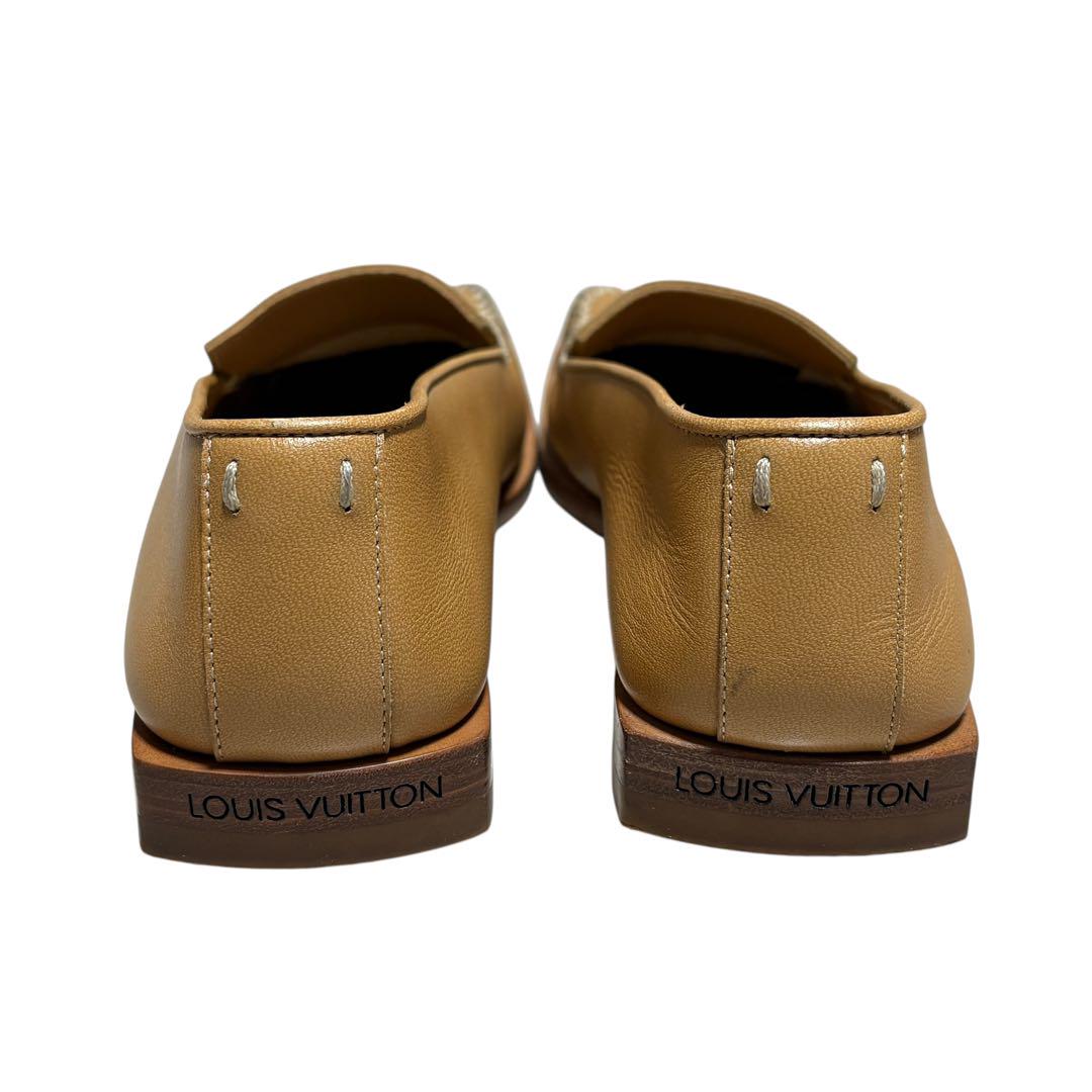 LOUIS VUITTON ルイヴィトン ウッドソール ローファー 35 1/2