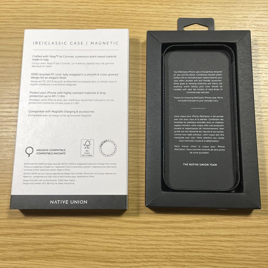 Native Union　iPhone 15 Pro ケース 黒