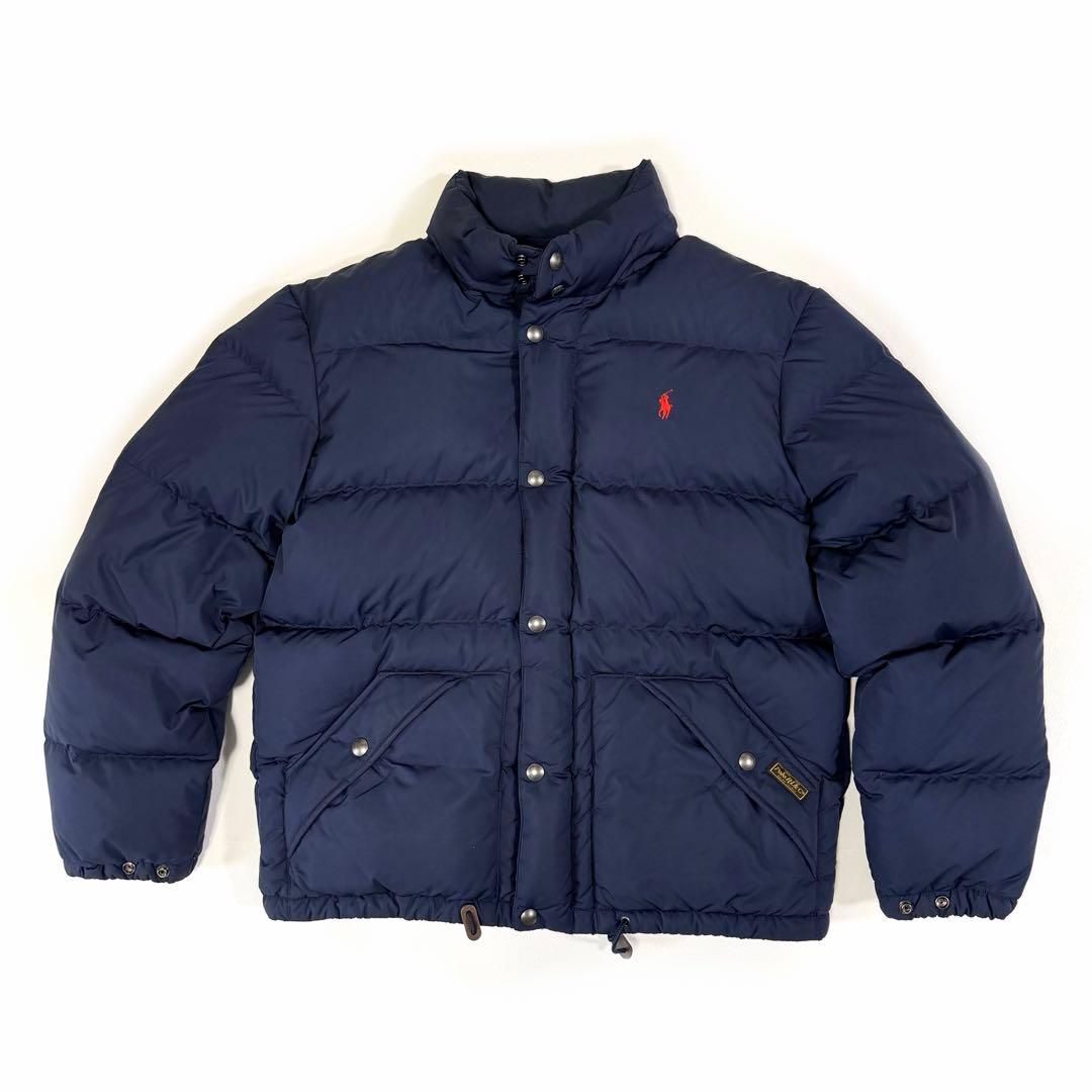 ポロラルフローレン ダウンジャケット アウター ポニー 近年 ネイビー LL POLO RALPH LAUREN
