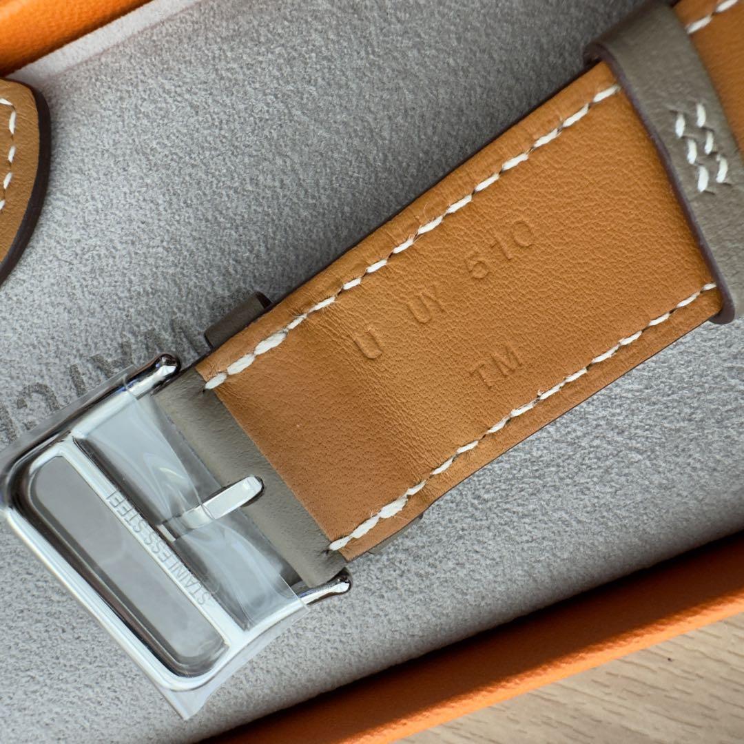 1823 Apple Watch エルメス　エトゥープ　HERMES レザー