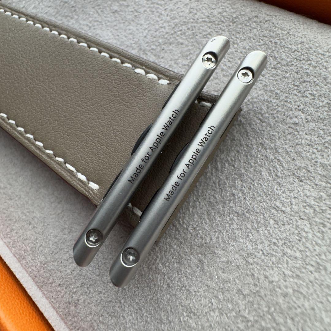 1823 Apple Watch エルメス　エトゥープ　HERMES レザー
