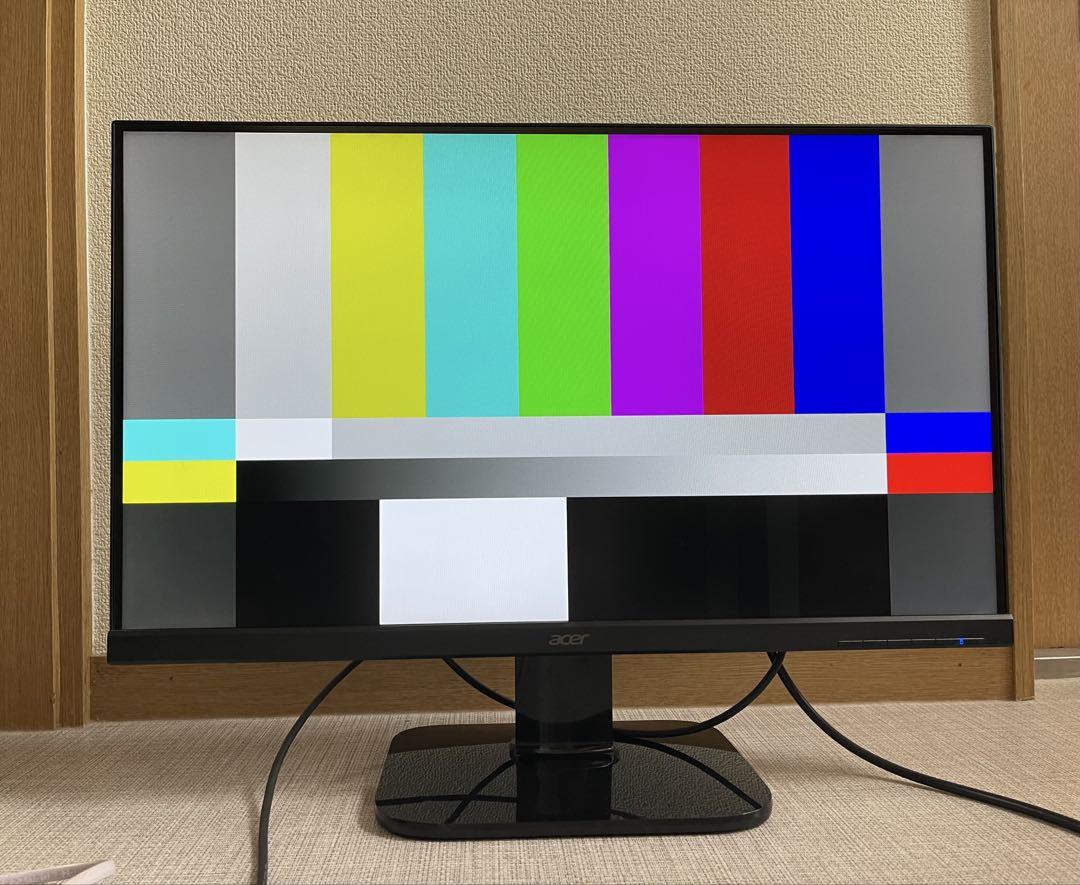 【美品】Acer 27インチ フルHD液晶モニター KA270H Abmidx