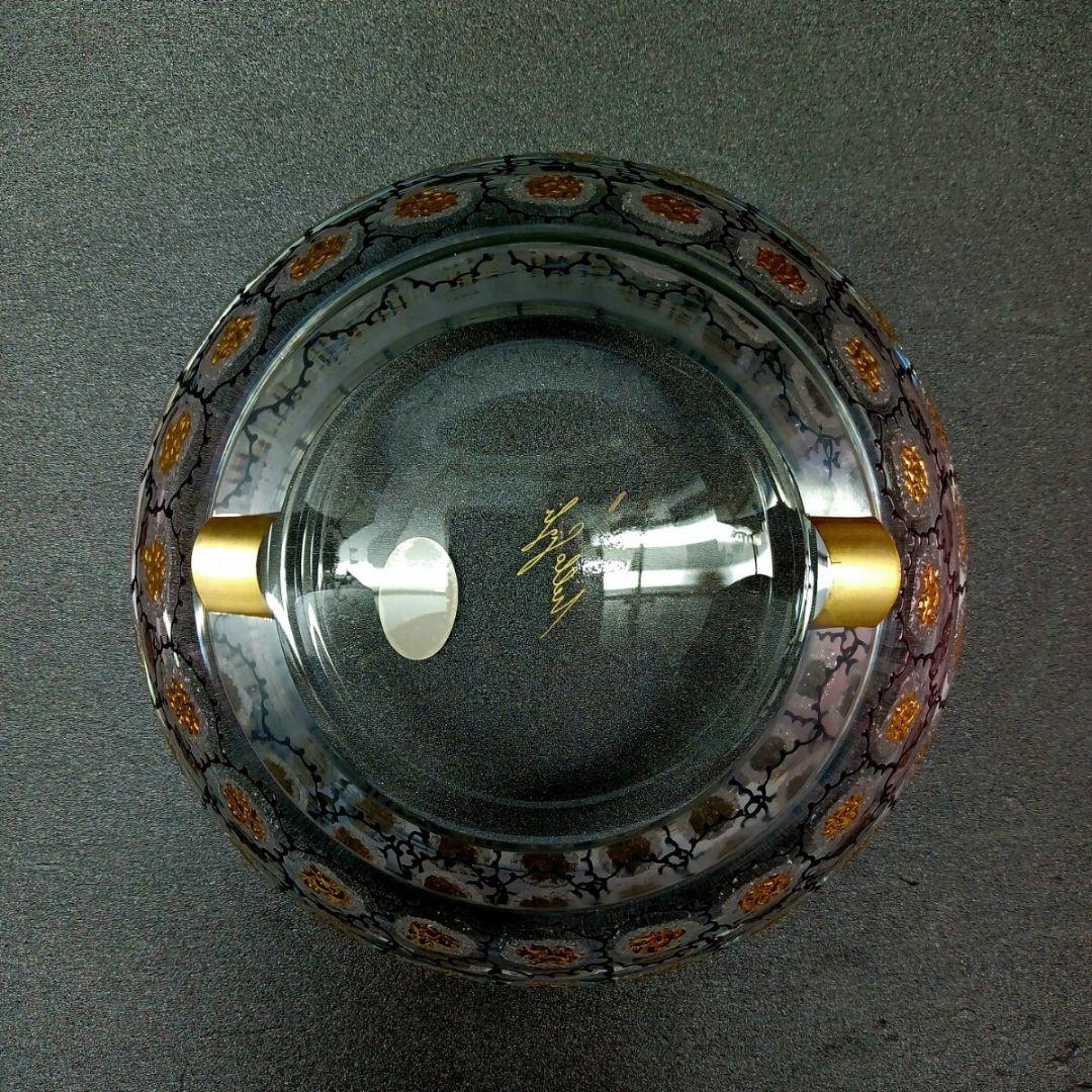MURANO GOLD 24K HAND DECORATED ムラノ 灰皿 MURANO GOLD 24K HAND DECORATED ムラノ 灰皿 - メルカリ