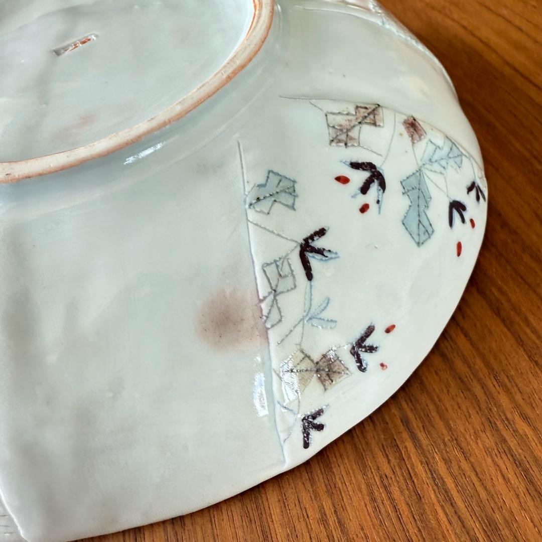 ⑱ 砥部焼　生石窯　西山千代子　貼り合わせ