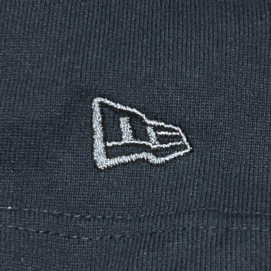 美品ニューエラ肉厚ベースボールシャツ刺繍ロゴN451黒ブラックB系Y2K古着 美品ニューエラ肉厚ベースボールシャツ刺繍ロゴN451黒ブラックB