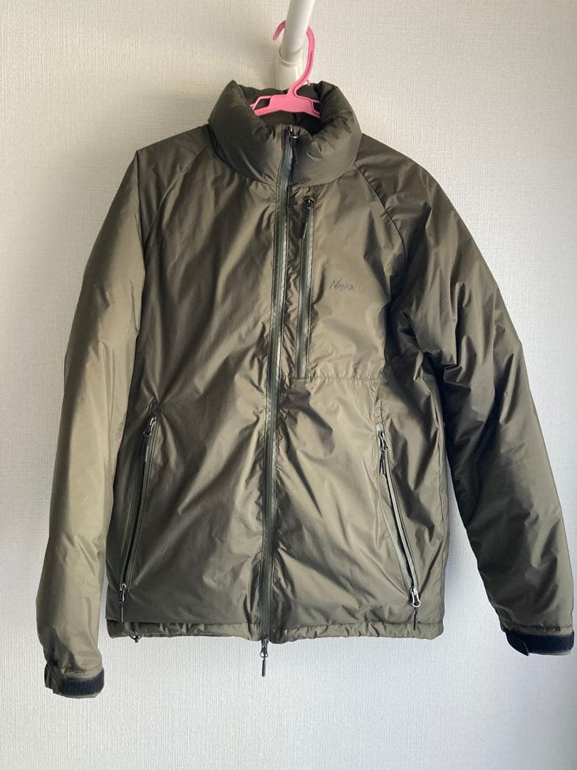 NANGA オリーブ ダウンジャケット L