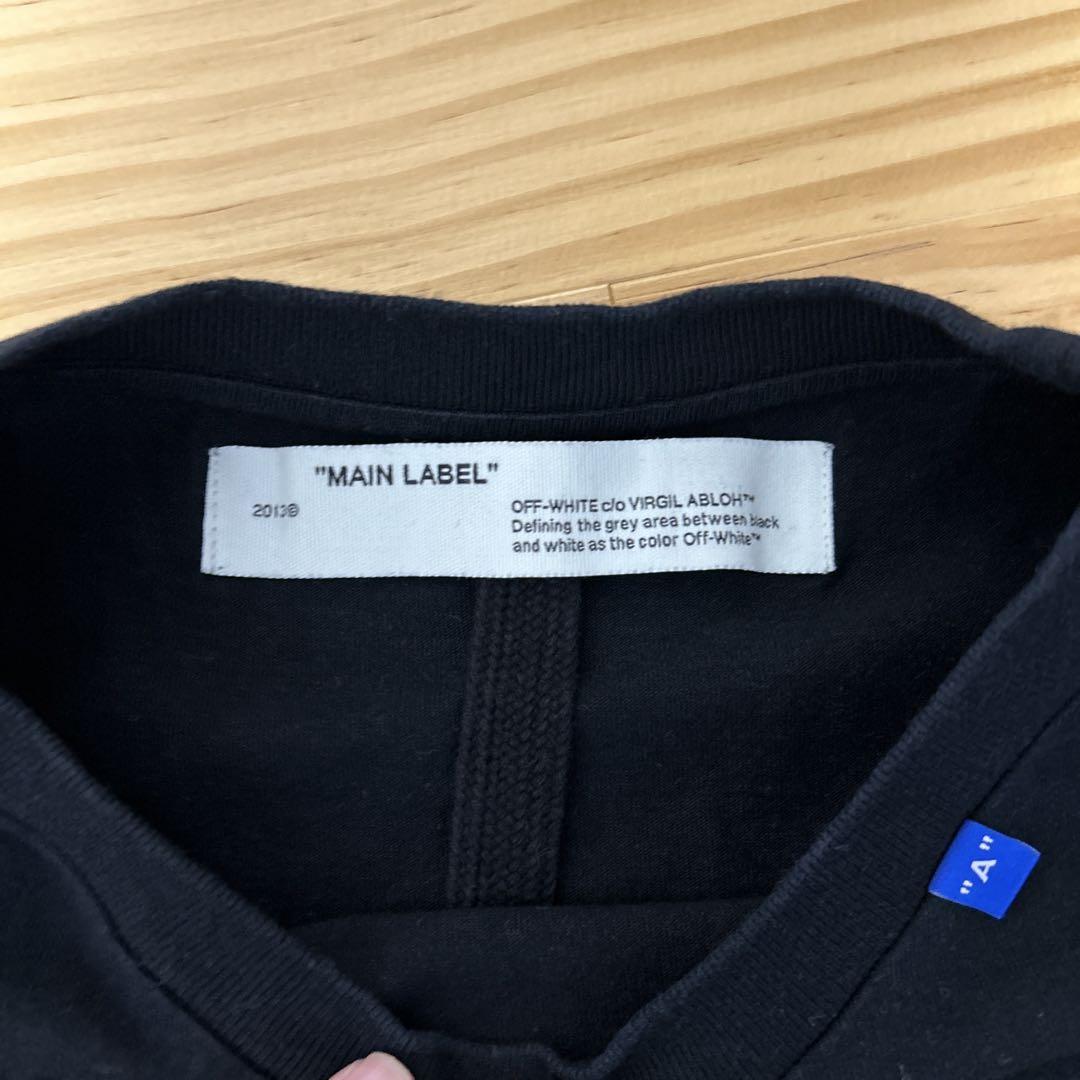 off-white オフホワイト ロンT Mサイズ