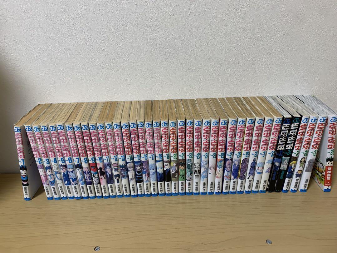 HUNTER×HUNTER 全巻セット 漫画 1〜38巻 ヤケあり 全巻セット