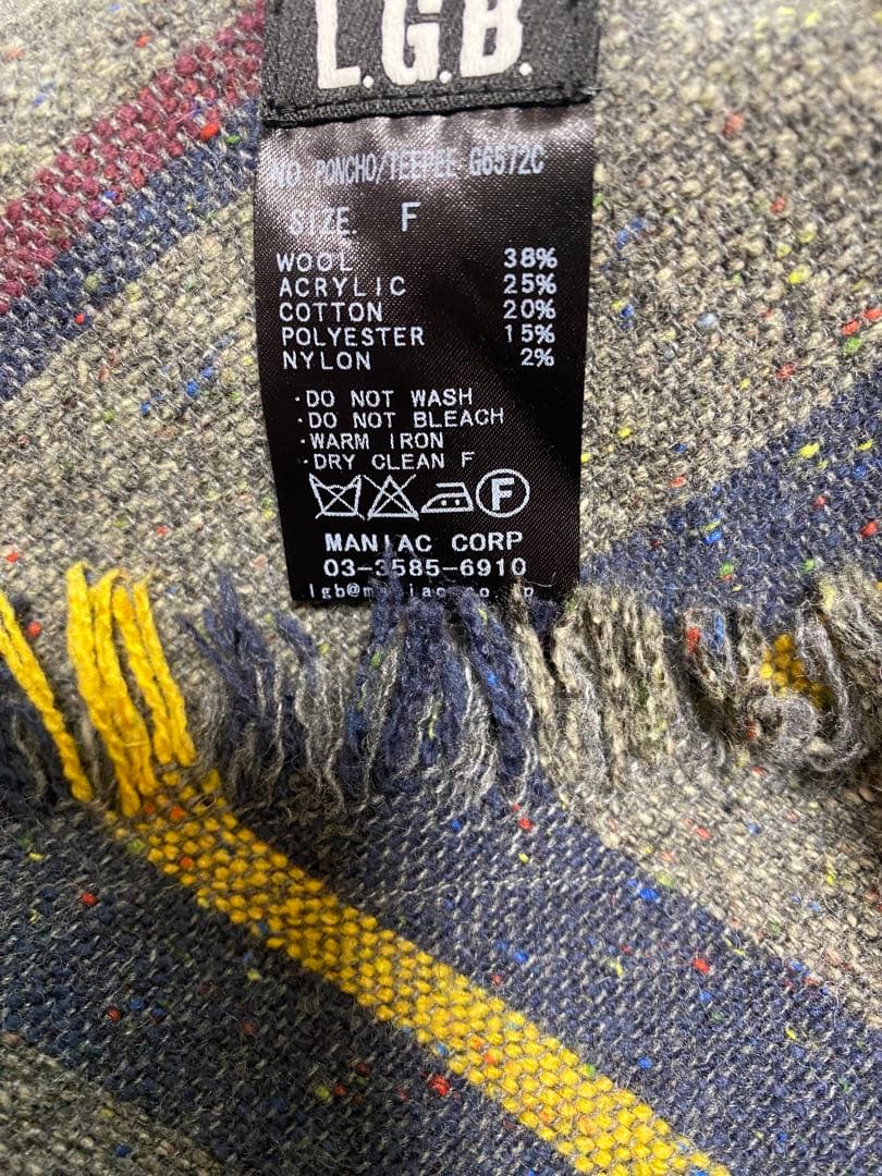 LGB PONCHO TEEPEE SIZE LGB WWW_HOMU-JOURNEY_COM