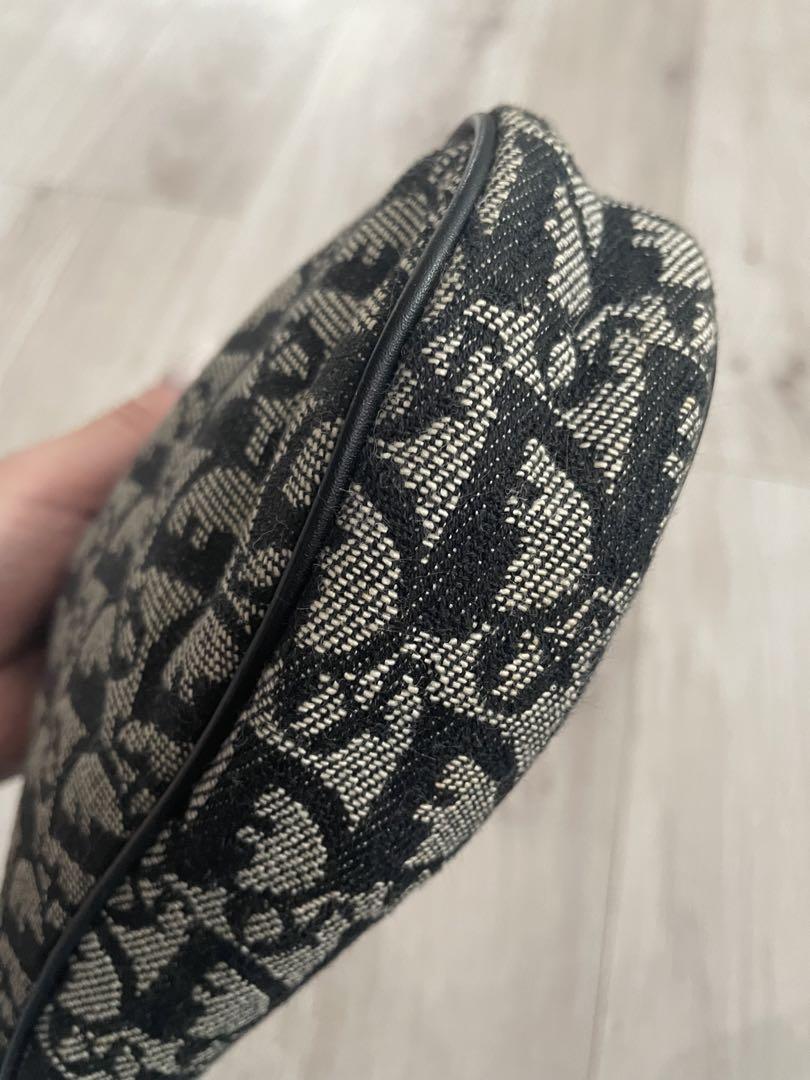 Christian Dior ディオールトロッター　サドルバック　黒✨美品✨