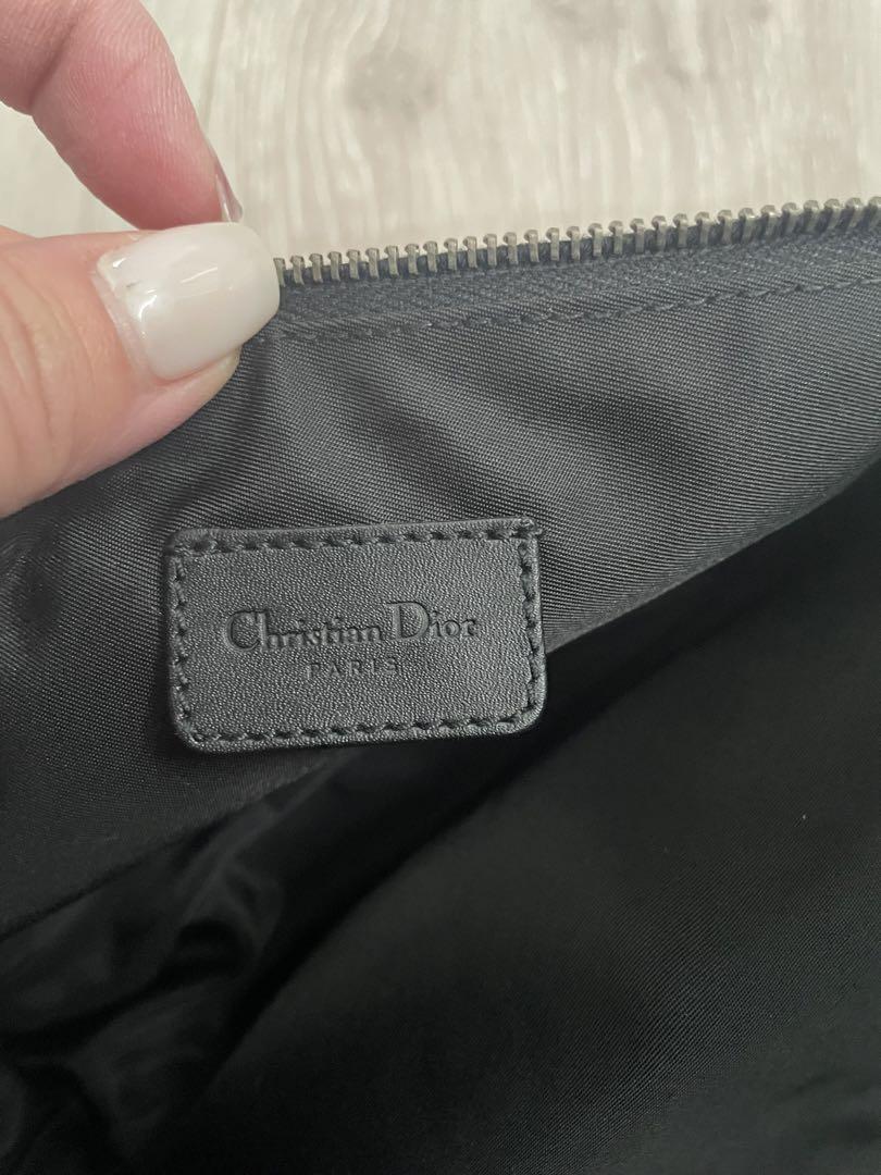 Christian Dior ディオールトロッター　サドルバック　黒✨美品✨